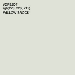 #DFE2D7 - Willow Brook Color Image